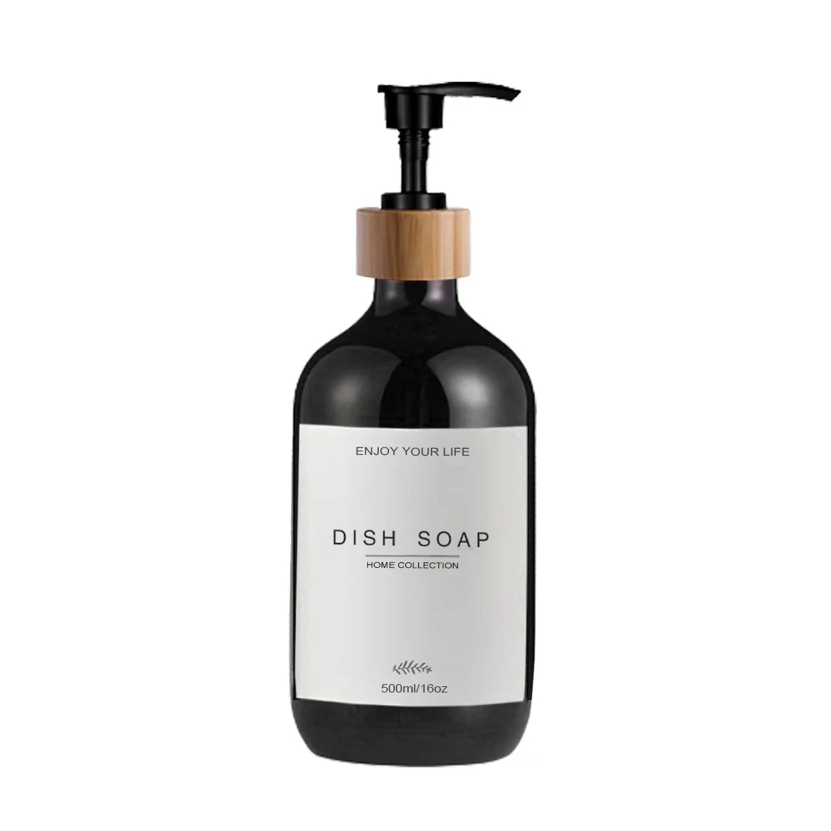 500ml Refillable Soap Dispenser Bottle – Waterproof Labels