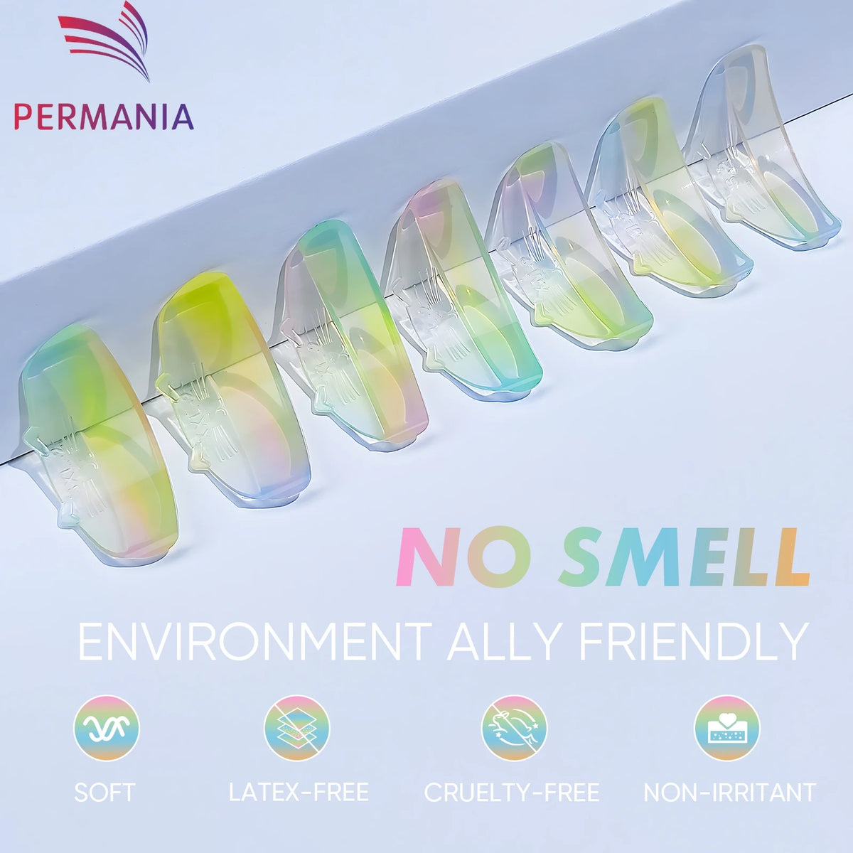 PERMANIA New 7 Pairs Silicone Eyelash Perm Pad Sticky Lashes Rod Shield Lifting 3D Eyelash Curler Accessories Health Beauty Tool