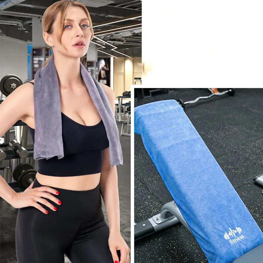 Gym Towel Microfiber Sports Towel for Men and Women, Super Soft and Quick-Drying Towel, for Tennis, Yoga, Cycling, Swimming