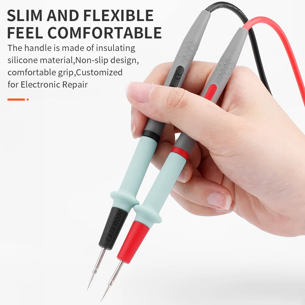 Precision Multimeter Test Lead and Probe Set shown as the main supplied product view