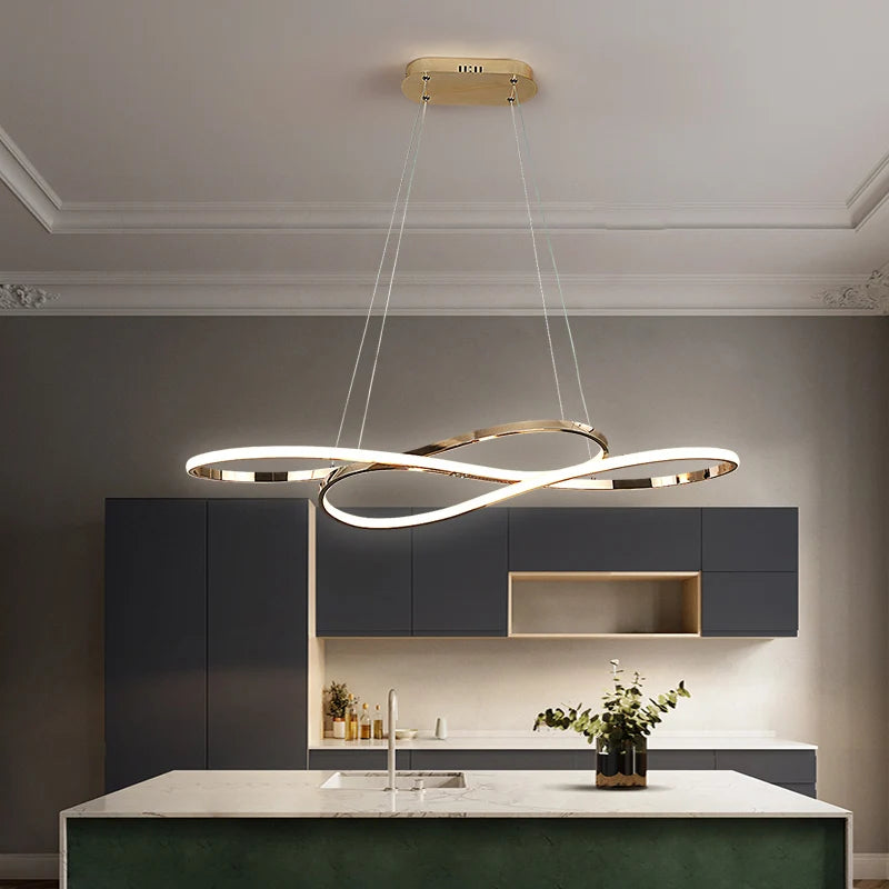 Modern LED Cord Pendant Light, 6 Styles