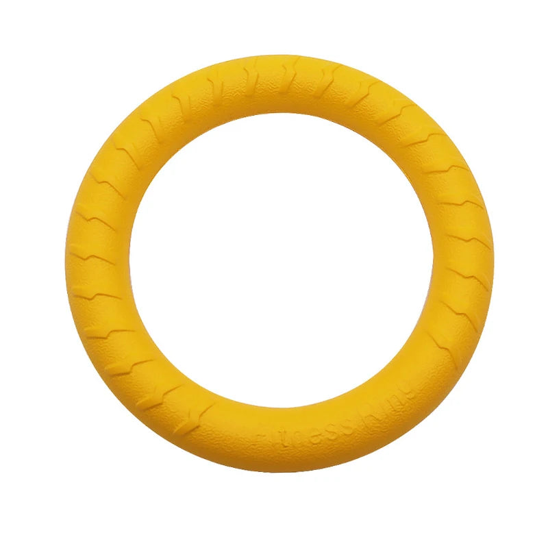 Dog Toys Pet Flying Discs EVA Dog Training Ring Puller Resistant Toys For Dogs Floating Puppy Bite Ring Toy Interactive