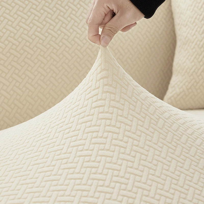 Jacquard Stretch Sofa Cover – 1–5 Seater