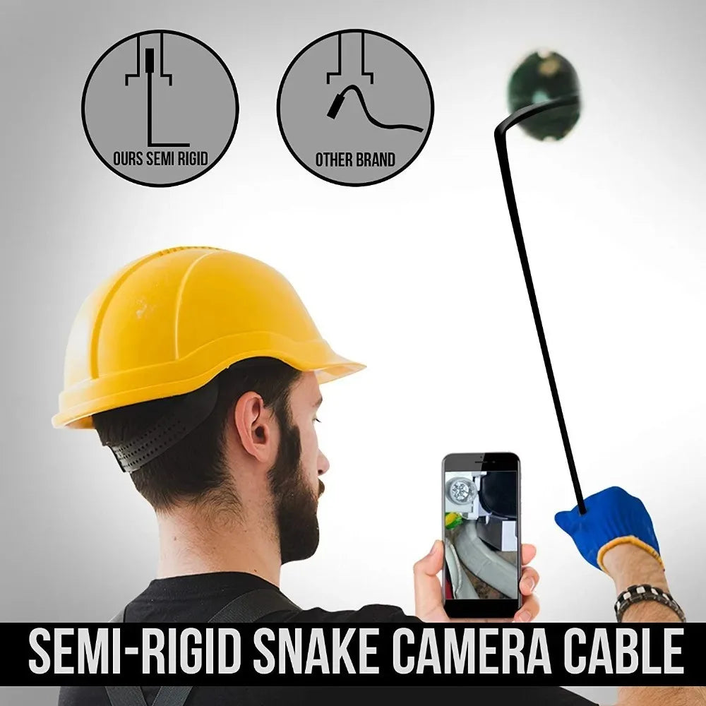 New 8mm Endoscope Camera 1080P HD USB Endoscope With 8 LED 1/2/5M Flexible Cable Inspection Borescope for Android PC