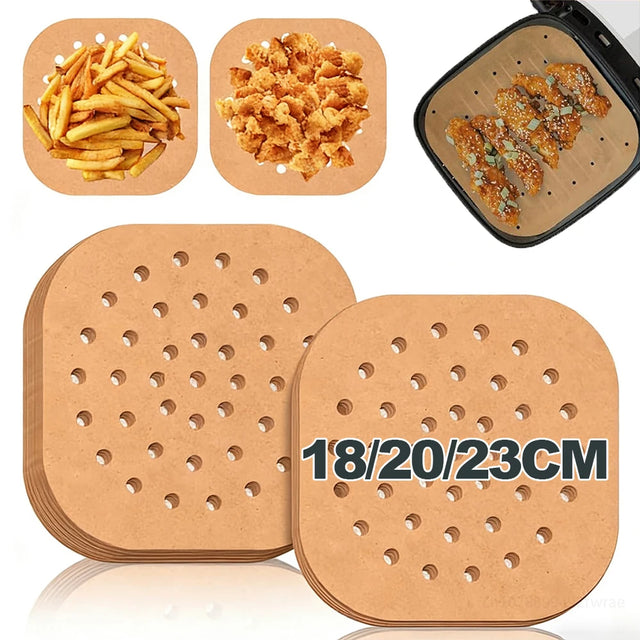 Air Fryer Paper Liners — Size & Pack Options — product image 1