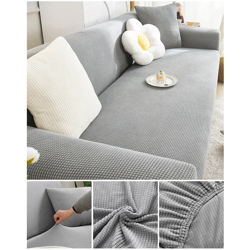 Stretch Jacquard Full Sofa Cover – Multiple Sizes