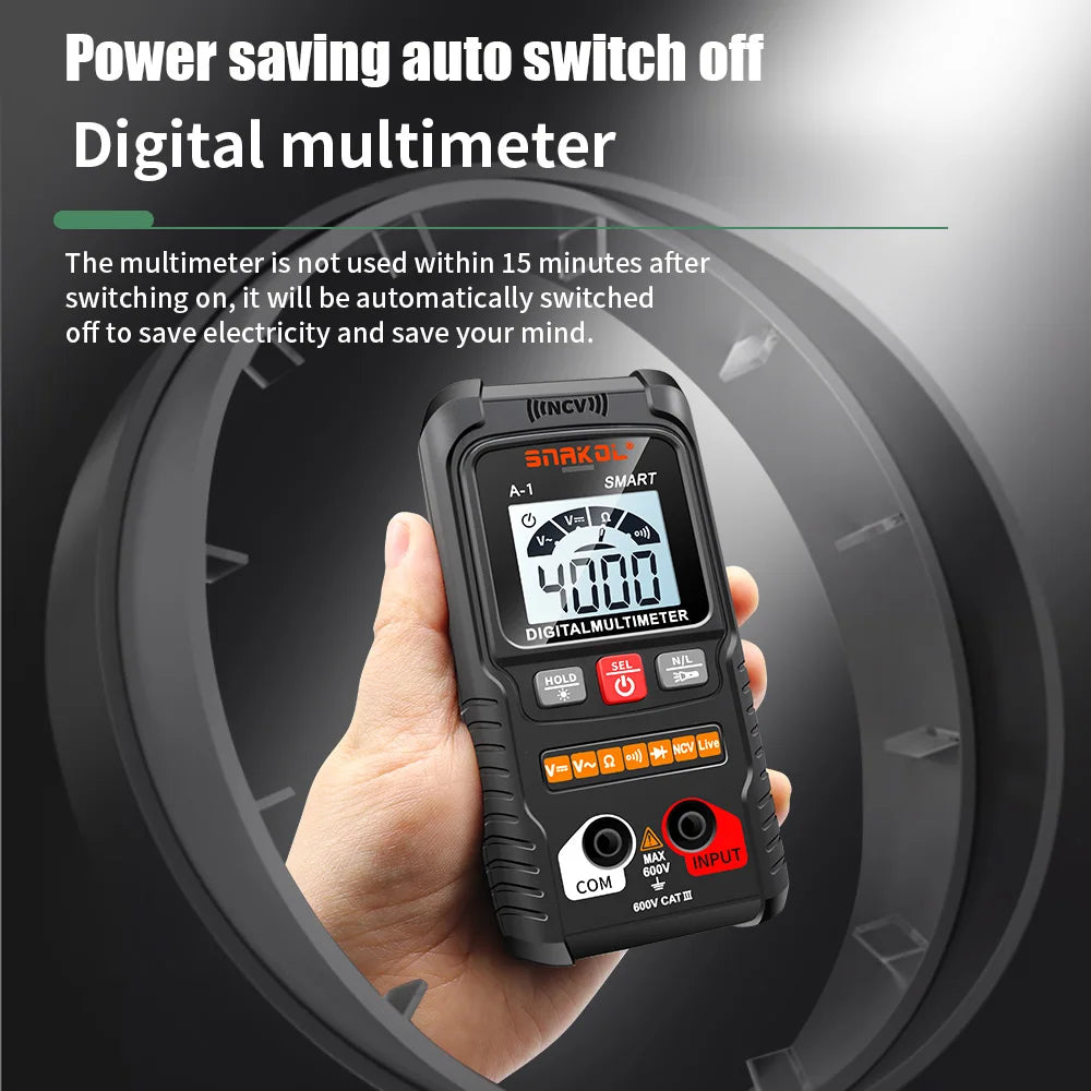 SNAKOL SK-A1 4000-Count True RMS Multimeter