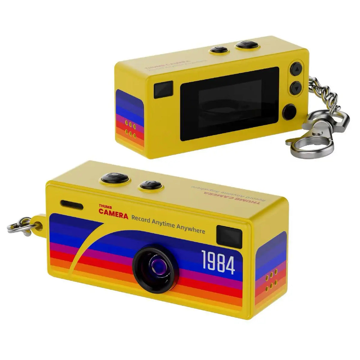 G6 1080p Keychain Mini Camera with 0.96-Inch Screen