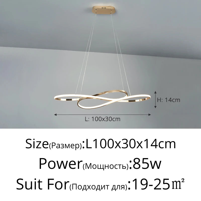 Modern LED Cord Pendant Light, 6 Styles