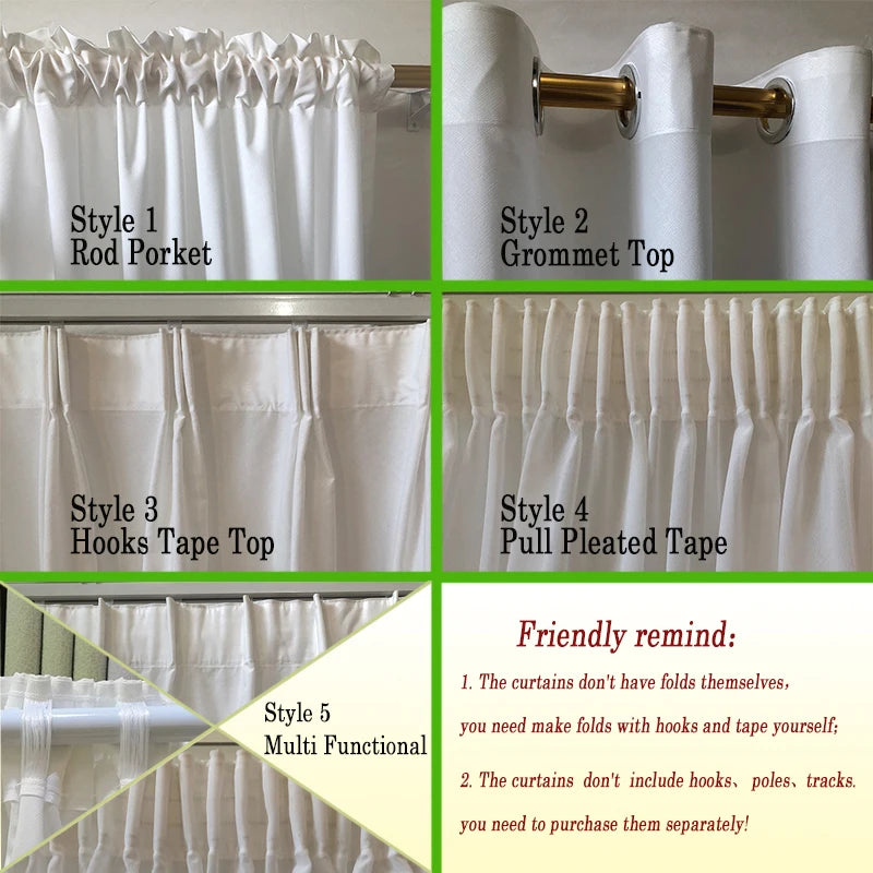 White Sheer Chiffon Curtains – Elegant Voile Window Panels