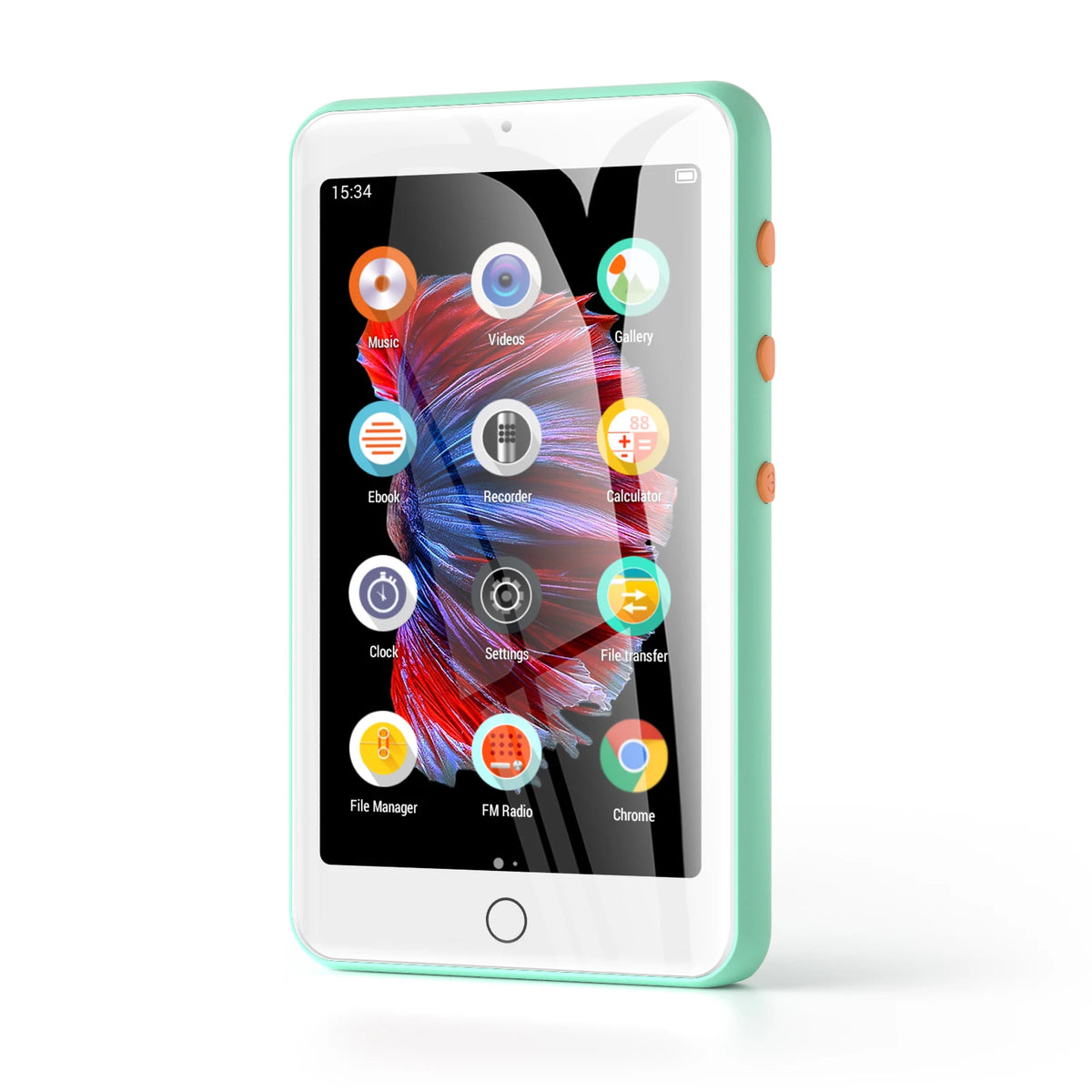mp3 player bluetooth and wifi, MP3/MP4 music player with video, speakers, FM radio, eBooks, capacity up to 512 GB