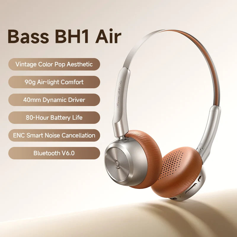 Baseus BH1 Air Lightweight Wireless Headphones