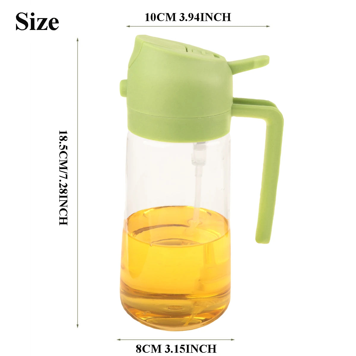 2-in-1 Oil Spray Bottle — 16 oz — product image 3