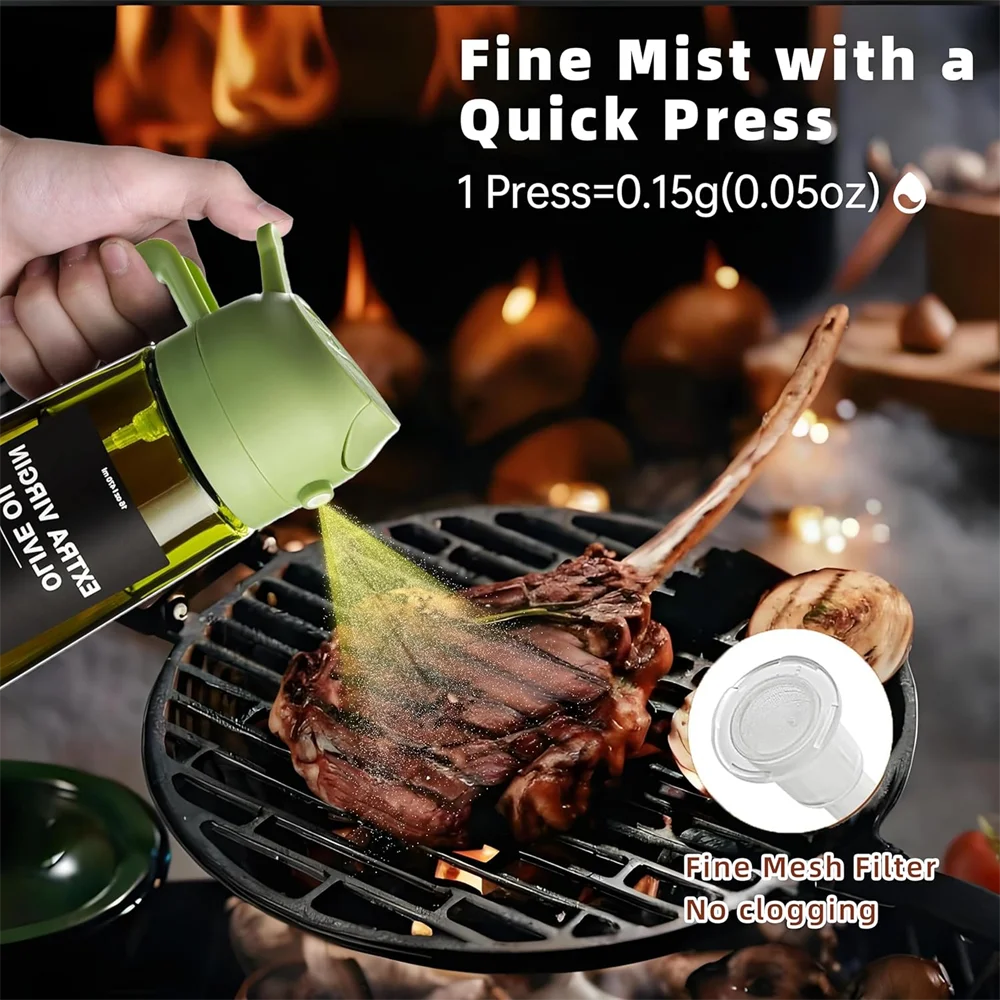 2-in-1 Oil Dispenser & Sprayer — 16 oz — product image 5
