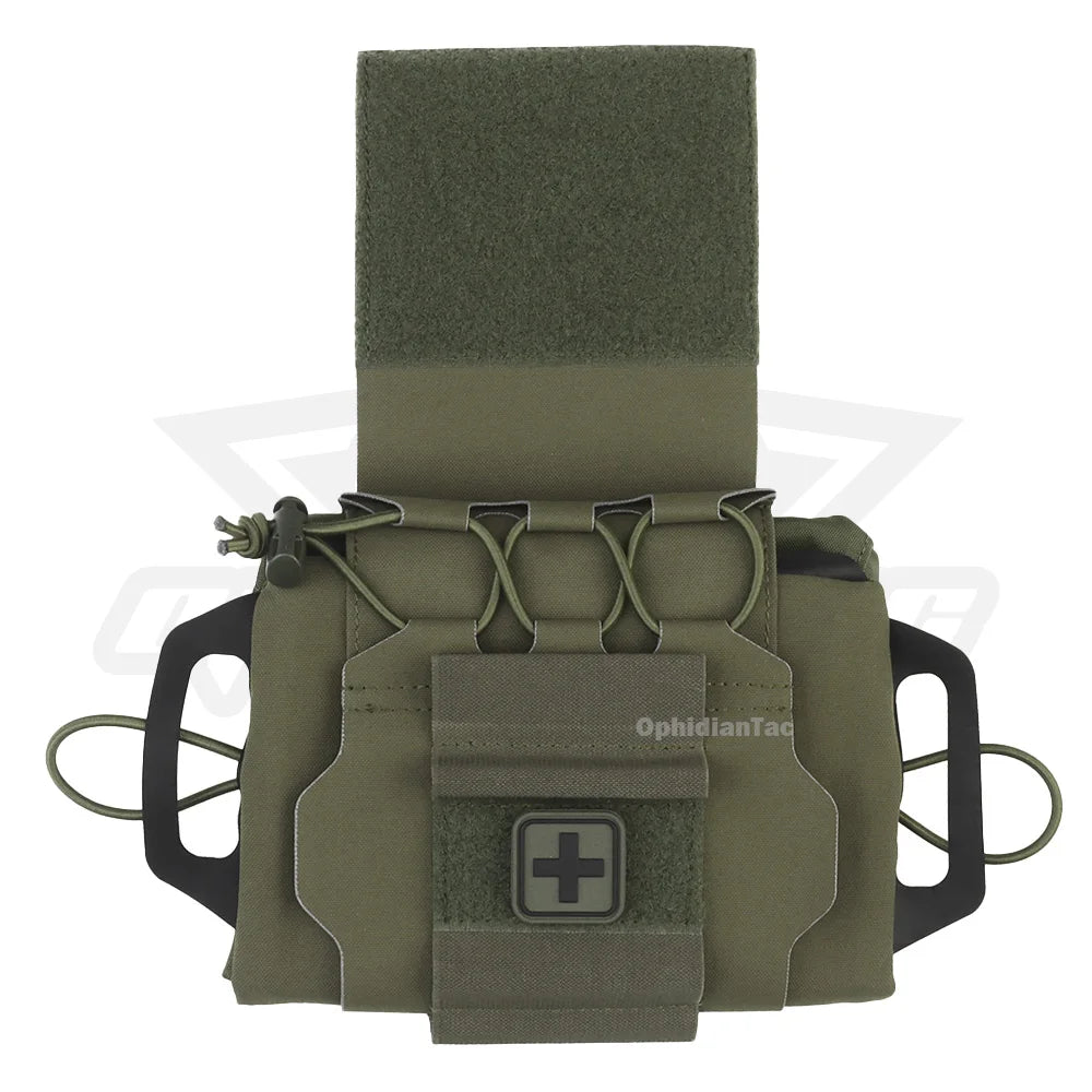 OPHIDIAN Tac IFAK Pouch Rapid Deployment Medical First Aid Pouch Outdoor Sport Hiking Hunting Camping Emergency Survival Bag