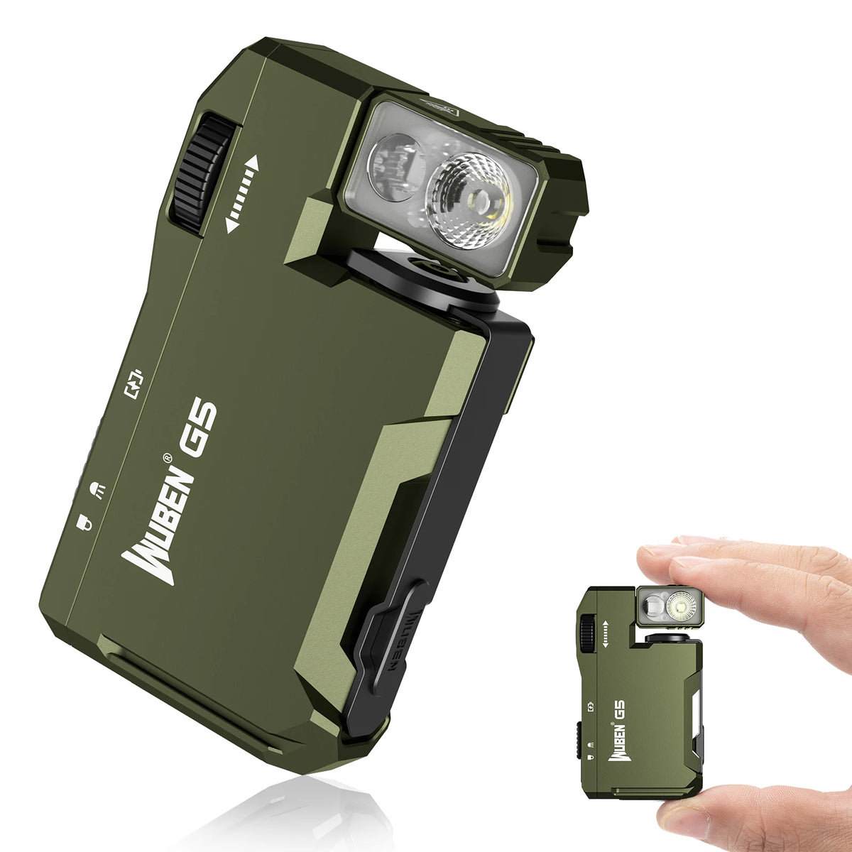 WUBEN G5 Rechargeable 400-Lumen EDC Flashlight
