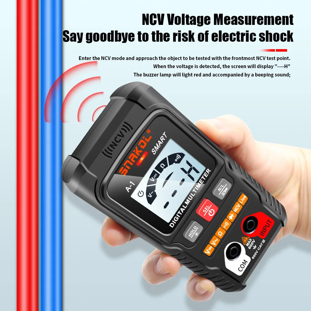 SNAKOL SK-A1 4000-Count True RMS Multimeter