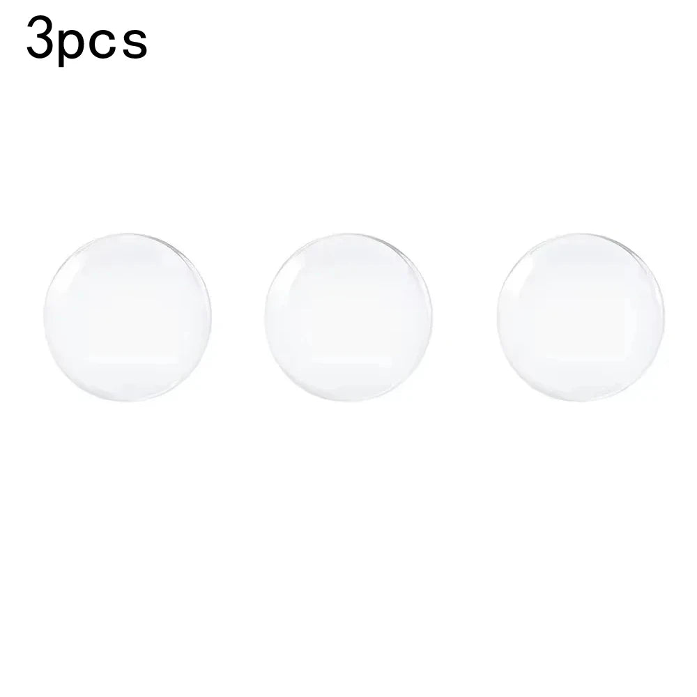 Door Knob Wall Shield Clear Soft Rubber Door Stopper Door Handle Bumper Wall Protector Mute Stickers Muffler Pad Protective Plug