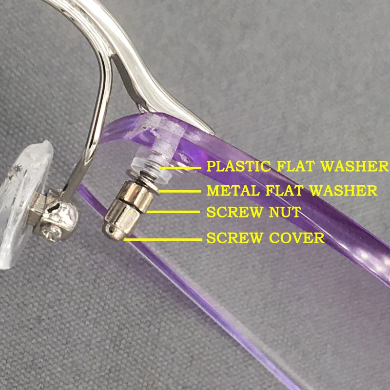 Layered washer and screw hardware