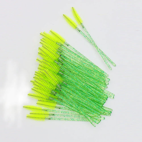 50-Piece Disposable Lash & Brow Spoolie Set