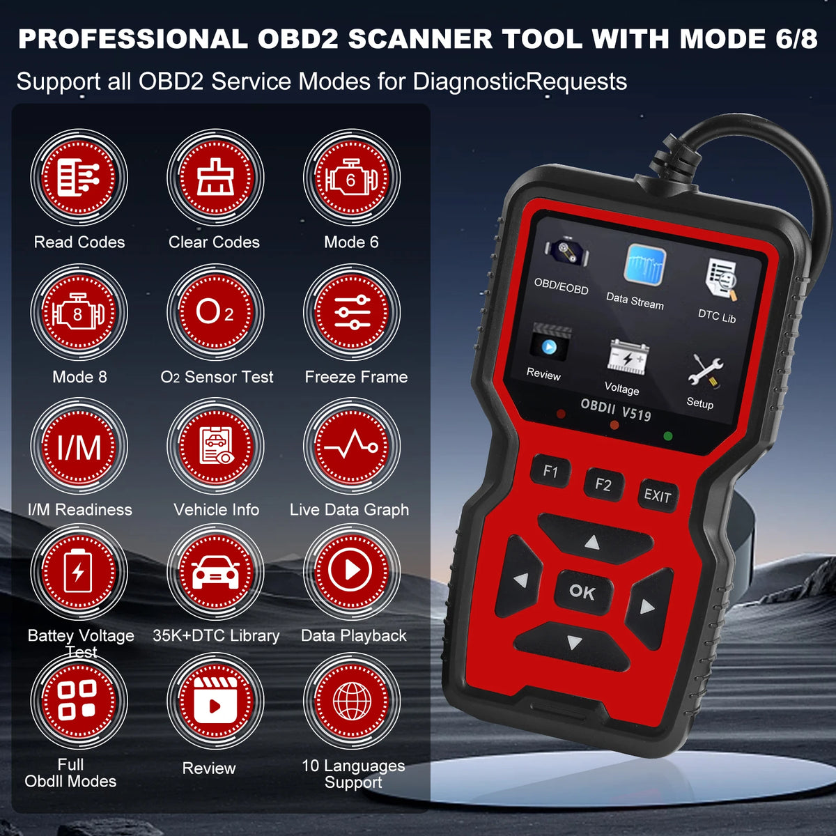 חיבור פשוט לשקע OBD2