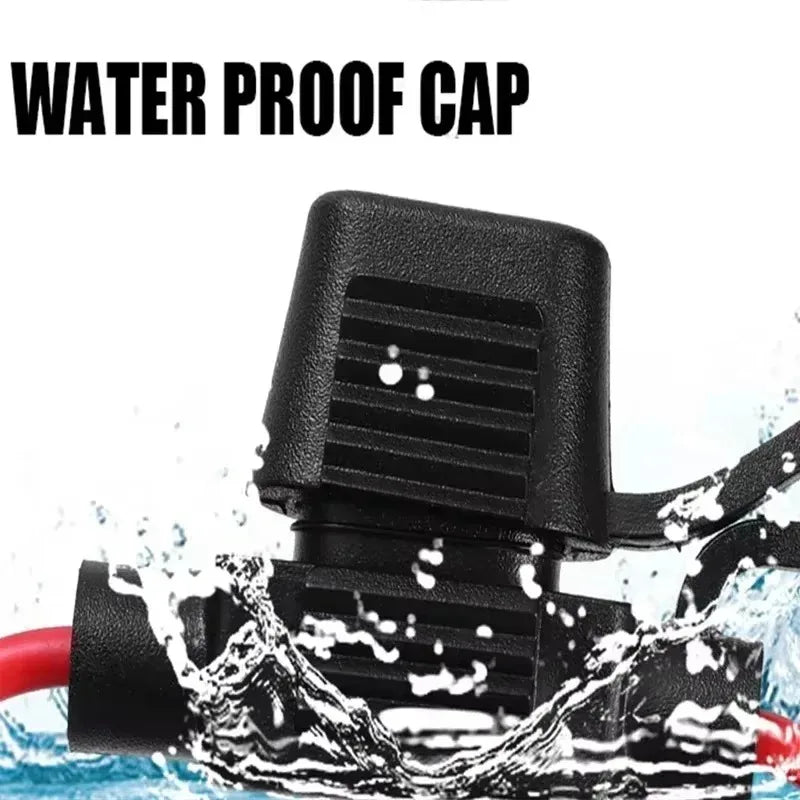 12V Inline Mini Blade Fuse Holders, 5–20 Pack