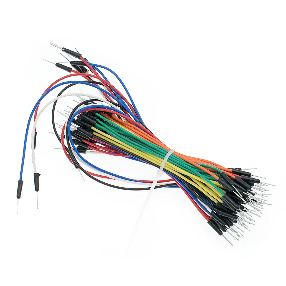 MB-102 Breadboard 400 830 Points Solderless PCB Prototype Board MB102 Power Module 65 Flexible Jumper Wires Test Develop DIY Kit