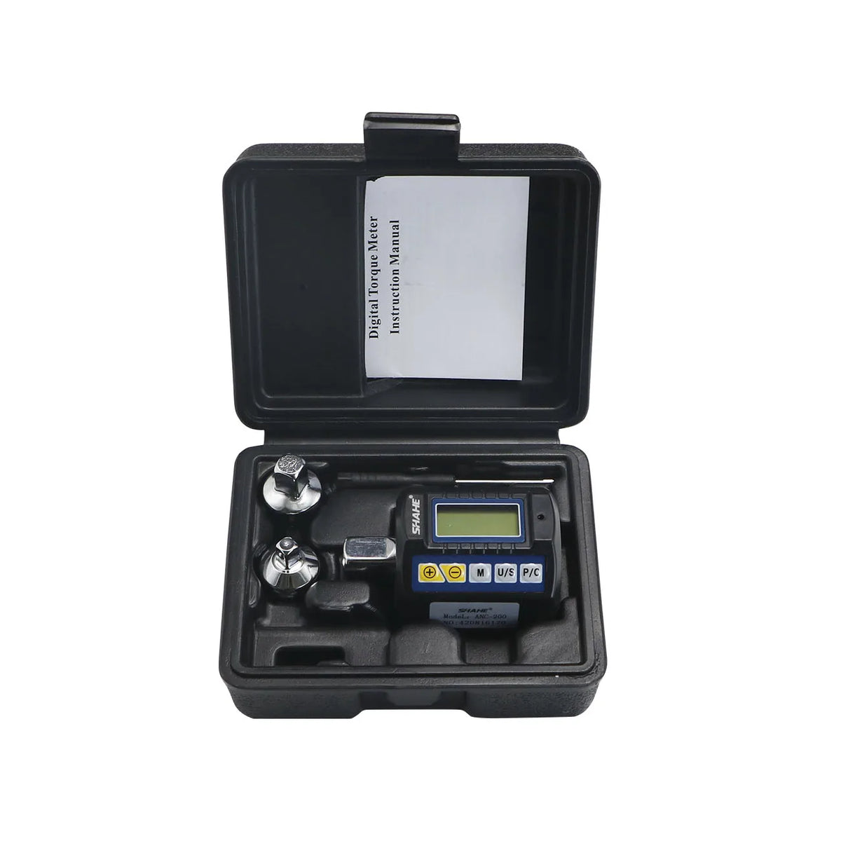 Shahe Torque Wrench Digital 1/4'' 3/8'' 1/2 '' Torque Spanner Bike Set Digital Torque Adapter Car Bike Repair Hand Tools