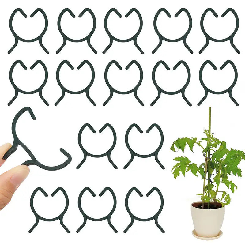 Plant Support Clips – 100/200 Pack, 3 Sizes